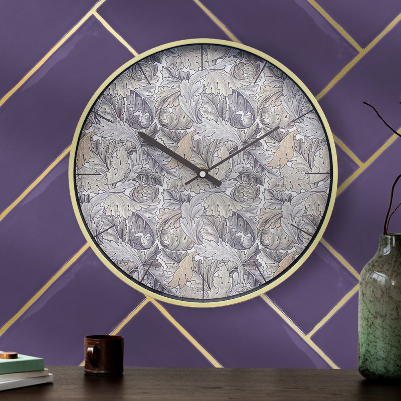 William Morris Acanthus Clock - Giftworks