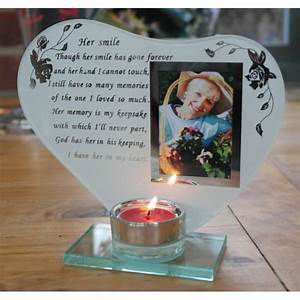 Her Smile Memorial Gifts Photo Plaque - Giftworks