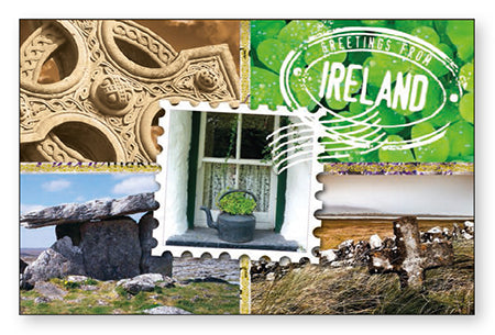 St Patrick’s Day Post A Plaque ‘Greetings From Ireland’ - Giftworks