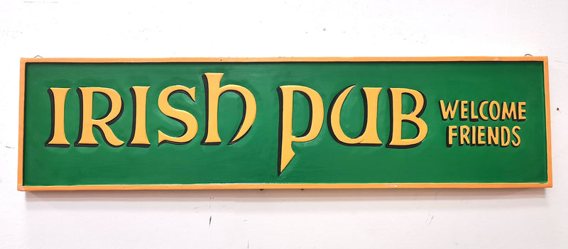 WELCOME FRIENDS IRISH PUB SIGN - Giftworks