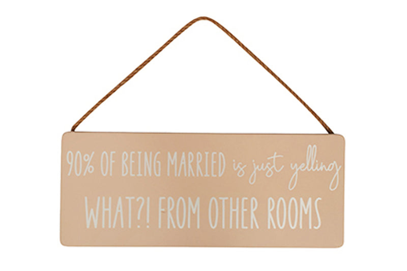BEING MARRIED PLAQUE - Giftworks