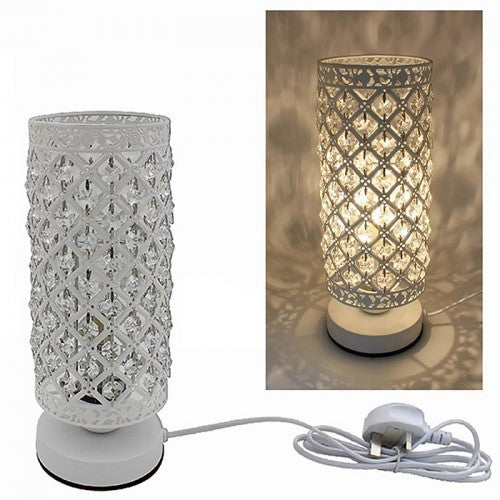 Desire Aroma Crystal White Tube Fragrance Lamp - Giftworks