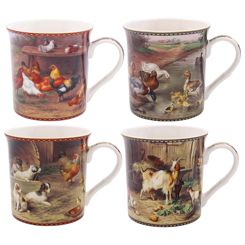 Edgar Hunt Windsor Mugs Set of 4 - Giftworks