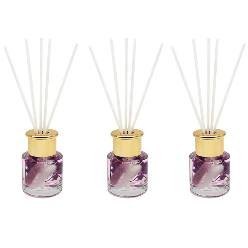 Lilac Pampas Diffuser Set of 3 50ml - Giftworks
