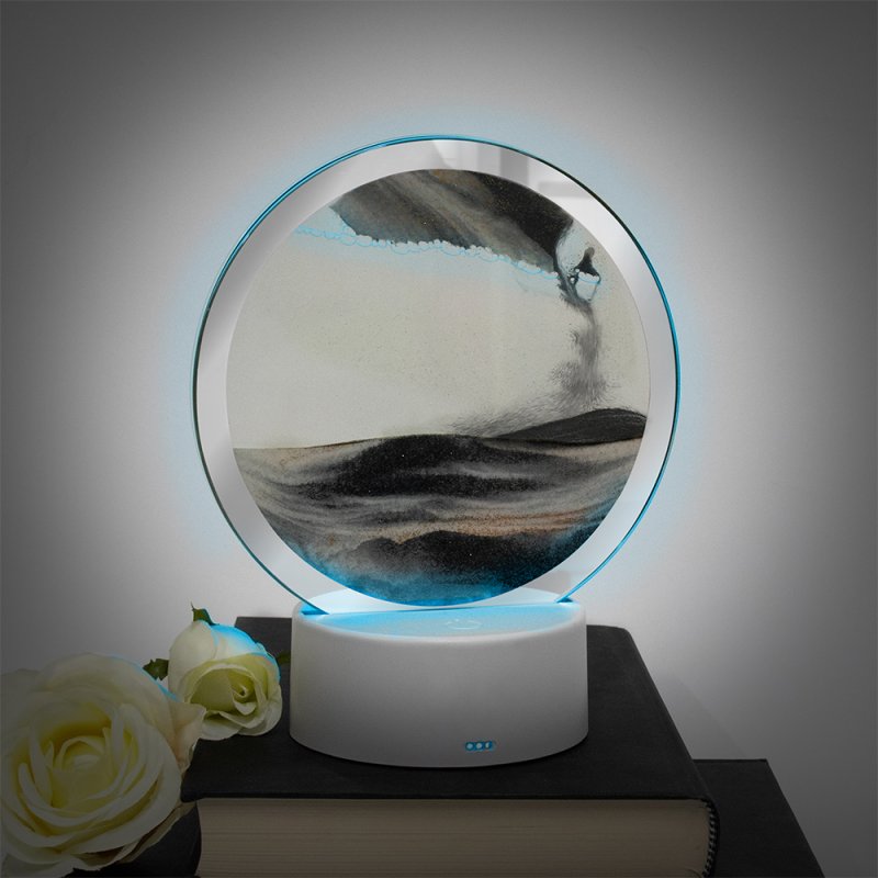 Quicksand Lamp Black and White - Giftworks