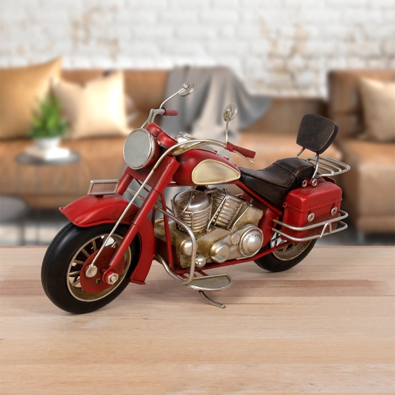Vintage Motorbike Red - Giftworks