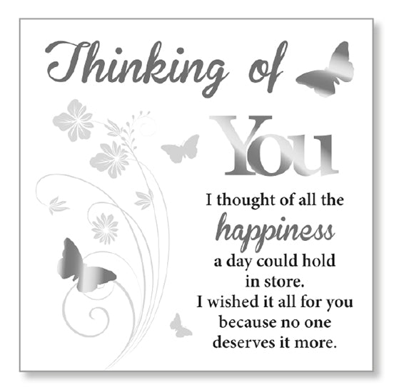 WALL PLAQUE (THINKING OF YOU)