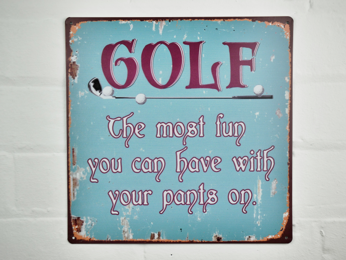 Fun Golf Sign Pants On (Pre Order For Early July) - Giftworks