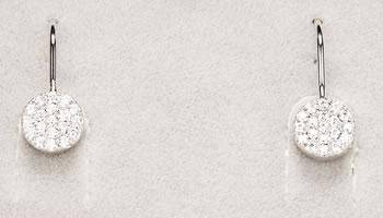 Newgrange Living Rose Gold or Silver Droplet Earrings - Giftworks
