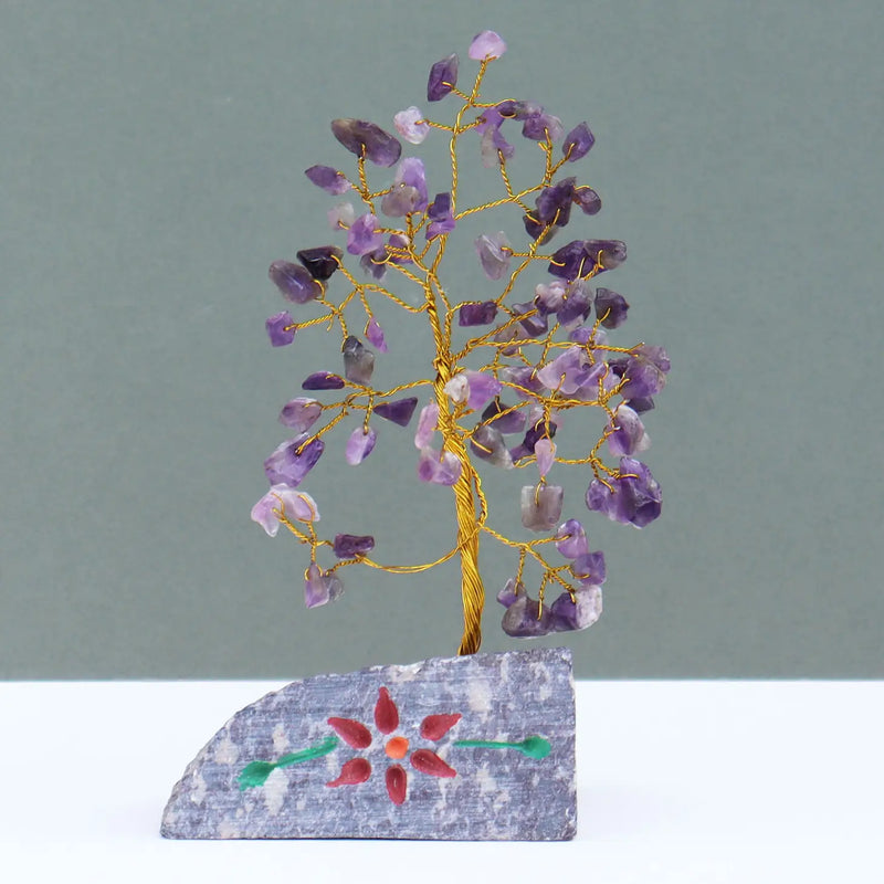 Amethyst Gemstone Tree - 80 Stones - Giftworks