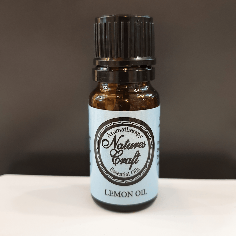 Natures Craft Lemon Aromatherapy Oil 10ml - Giftworks