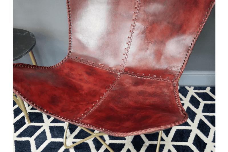 RED BUTTERFLY ARMCHAIR - Giftworks