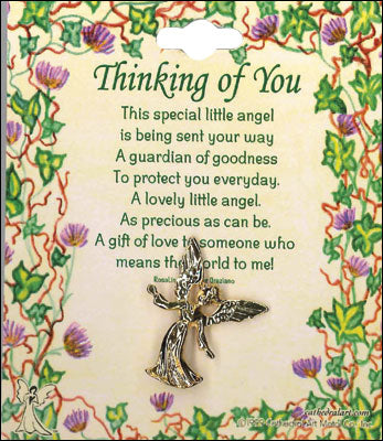THINKING OF YOU ANGEL PIN