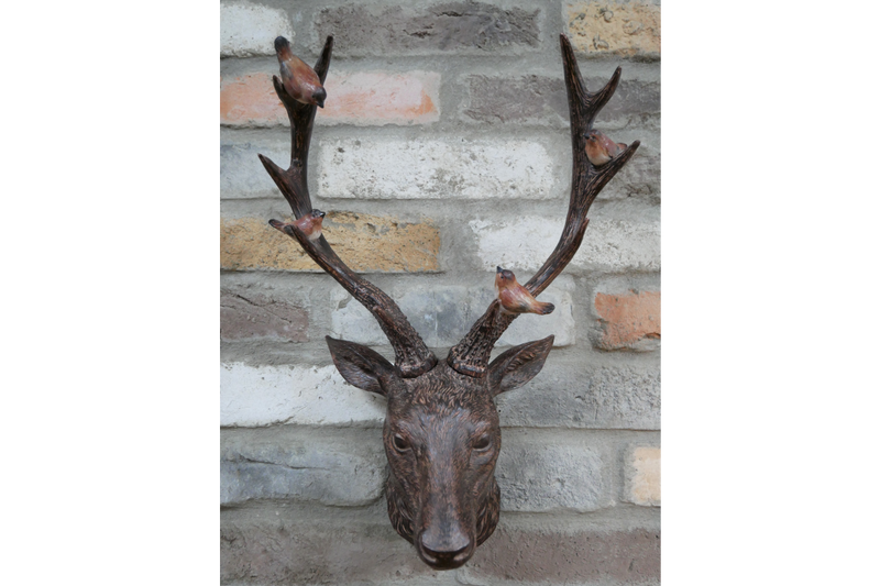 Stag Head With Birds - Giftworks