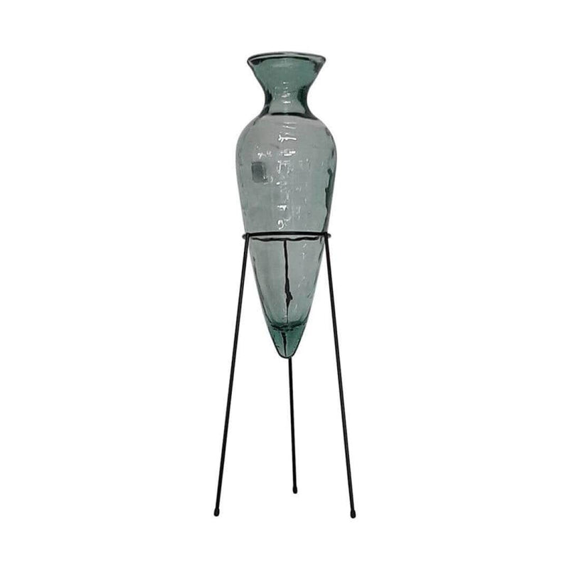 Large Vase 100CM Transparent Recycled glass - Giftworks