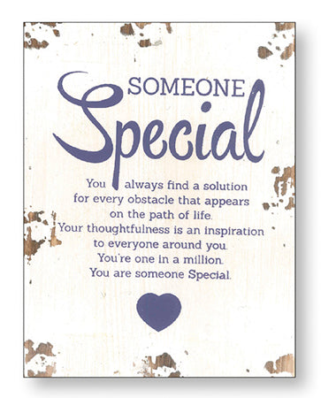 Wooden Plaque – Someone Special