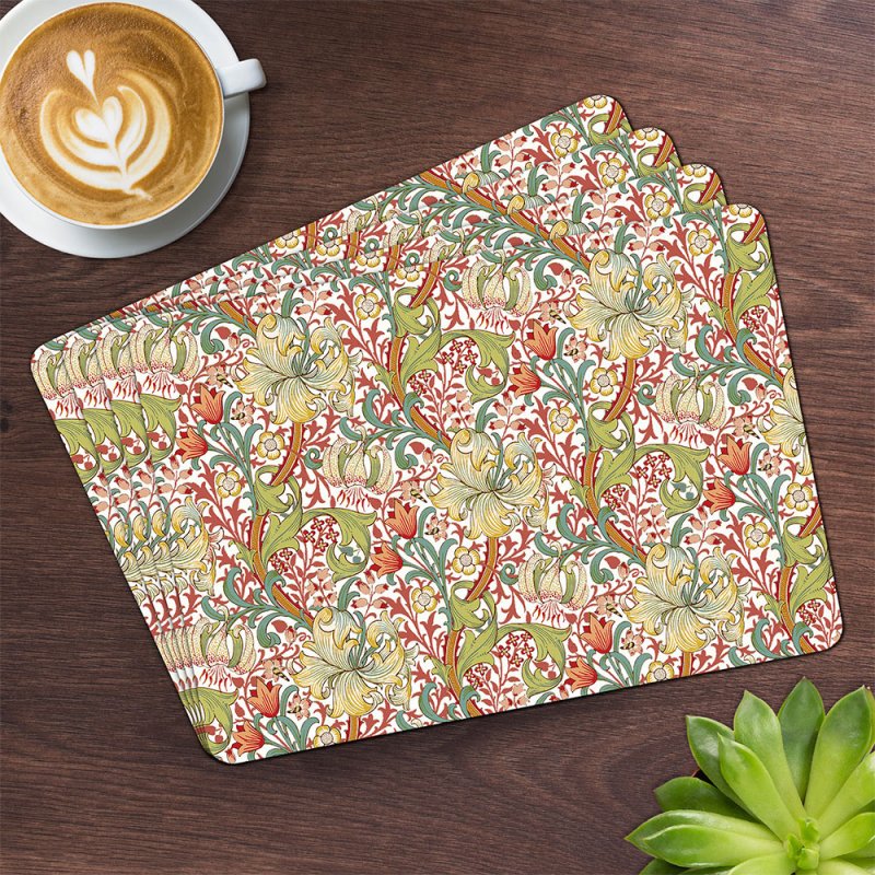 Golden Lily Table Mats