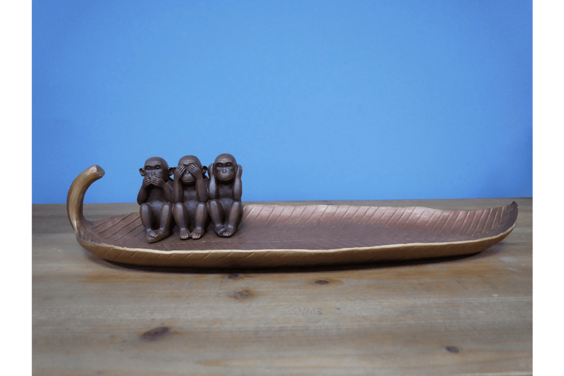 Housewarming Gifts Monkey Leaf Dish - Giftworks