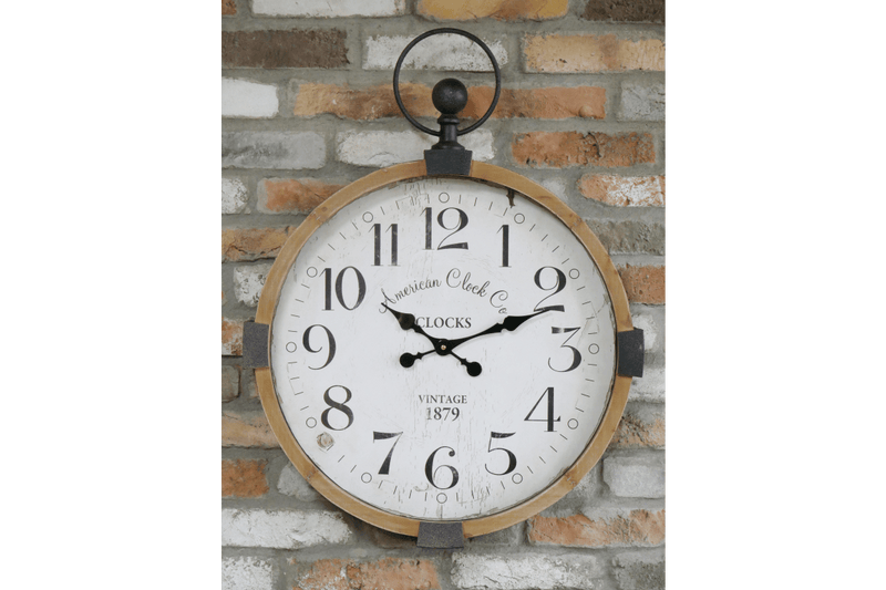The American Clock Co. Pocket Watch Style Wall Clock - Giftworks