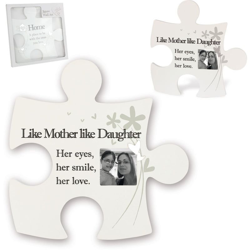 Said With Sentiment Jigsaw Wall Art - Like Mother Like Daughter - Giftworks