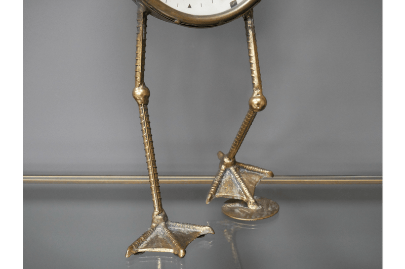 unusual clock designs Bird Feet Clock - Giftworks