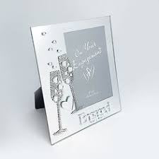 Engagements Glass Photo Frame - Giftworks