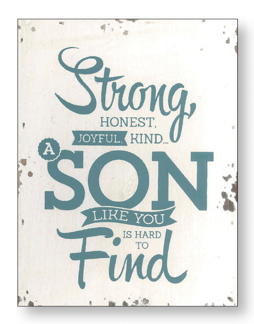 Wooden Plaque – Son Gifts