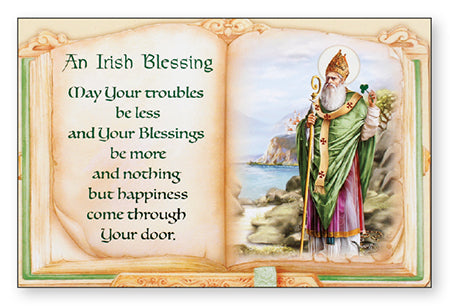 St Patrick’s Day Post A Plaque ‘An Irish Blessing’ - Giftworks