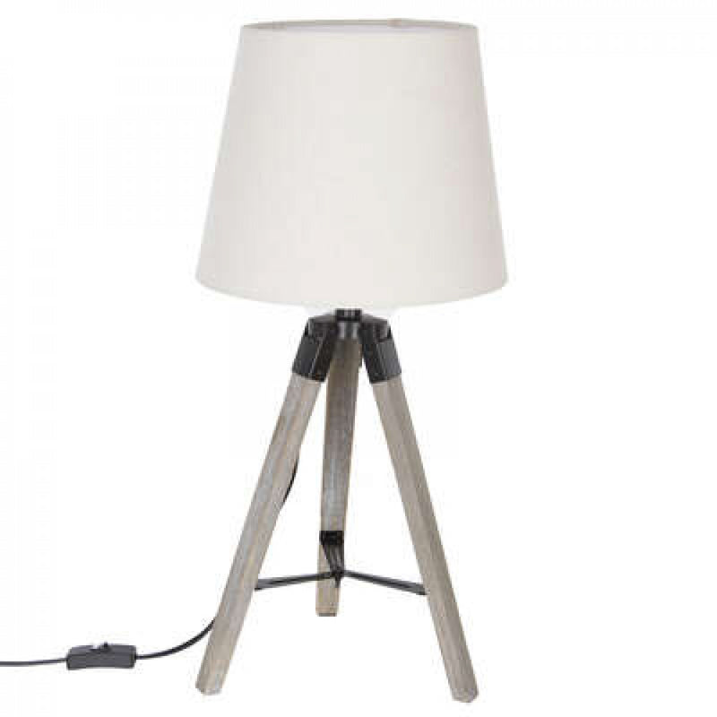 IVORY TRIPOD TABLE LAMP H58cm - Giftworks