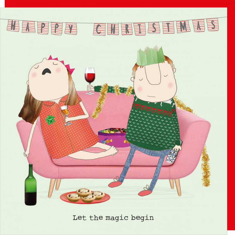 ROSIE MADE A THING - MAGIC BEGIN - CHRISTMAS CARD - Giftworks