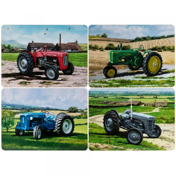 TRACTORS PLACEMATS SET OF 4 - Giftworks