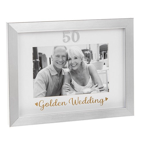Silver Event Frame Golden Wedding 6x4