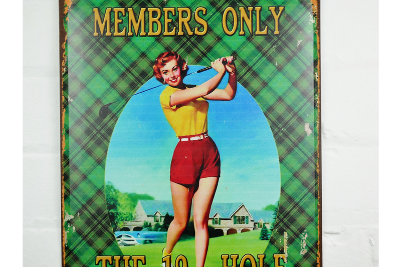 Fun Golf Sign (Pre Order For Early July) - Giftworks