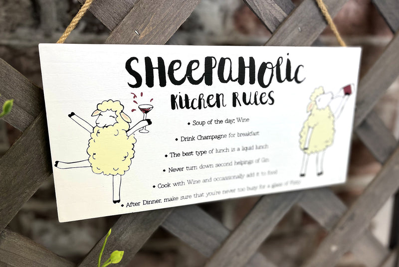 Animal Kitchen Rules “Sheepaholic” - Giftworks