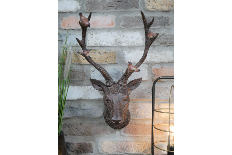 Stag Head With Birds - Giftworks