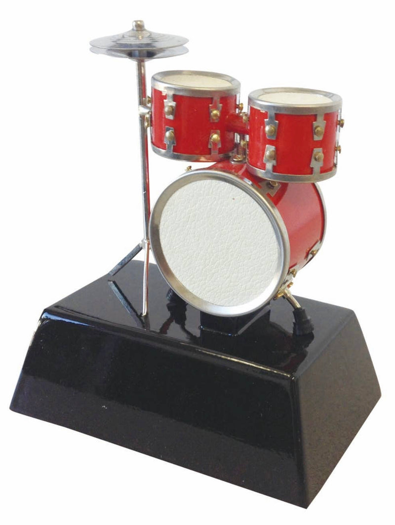 Miniature Drum Set With Base - Giftworks