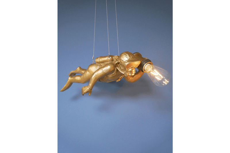 Hanging Scuba Steve Monkey - Giftworks